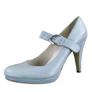 Franco Sarto Women's Nuvo Mary Jane Gray Leather Pump 10 Medium  Used 2025